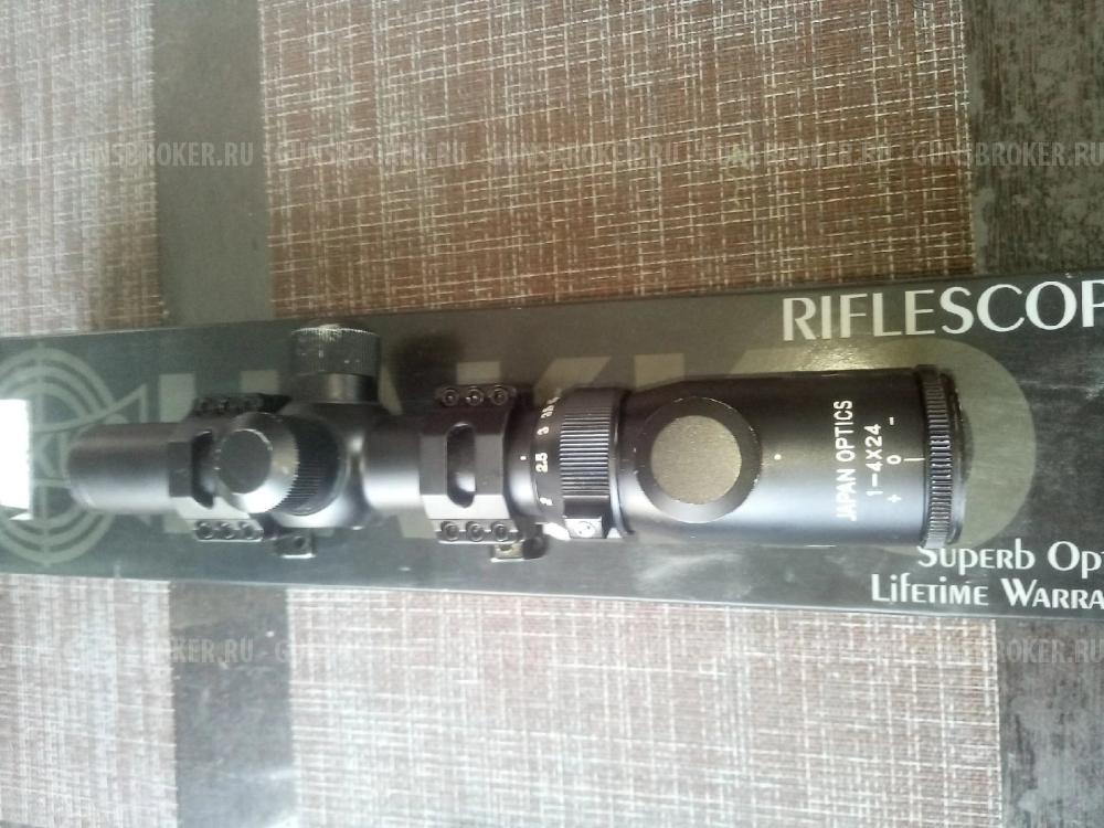 Оптический прицел Hakko Superb B3Z-IL-1424 1-4x24 R:24EP 