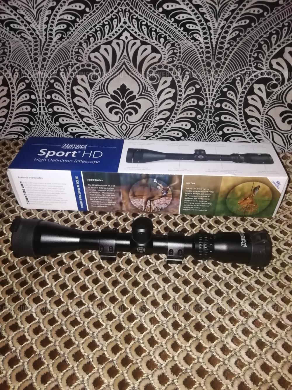 Оптический прицел hawke sport hd 3 9x40 в идеальном состоянии. 