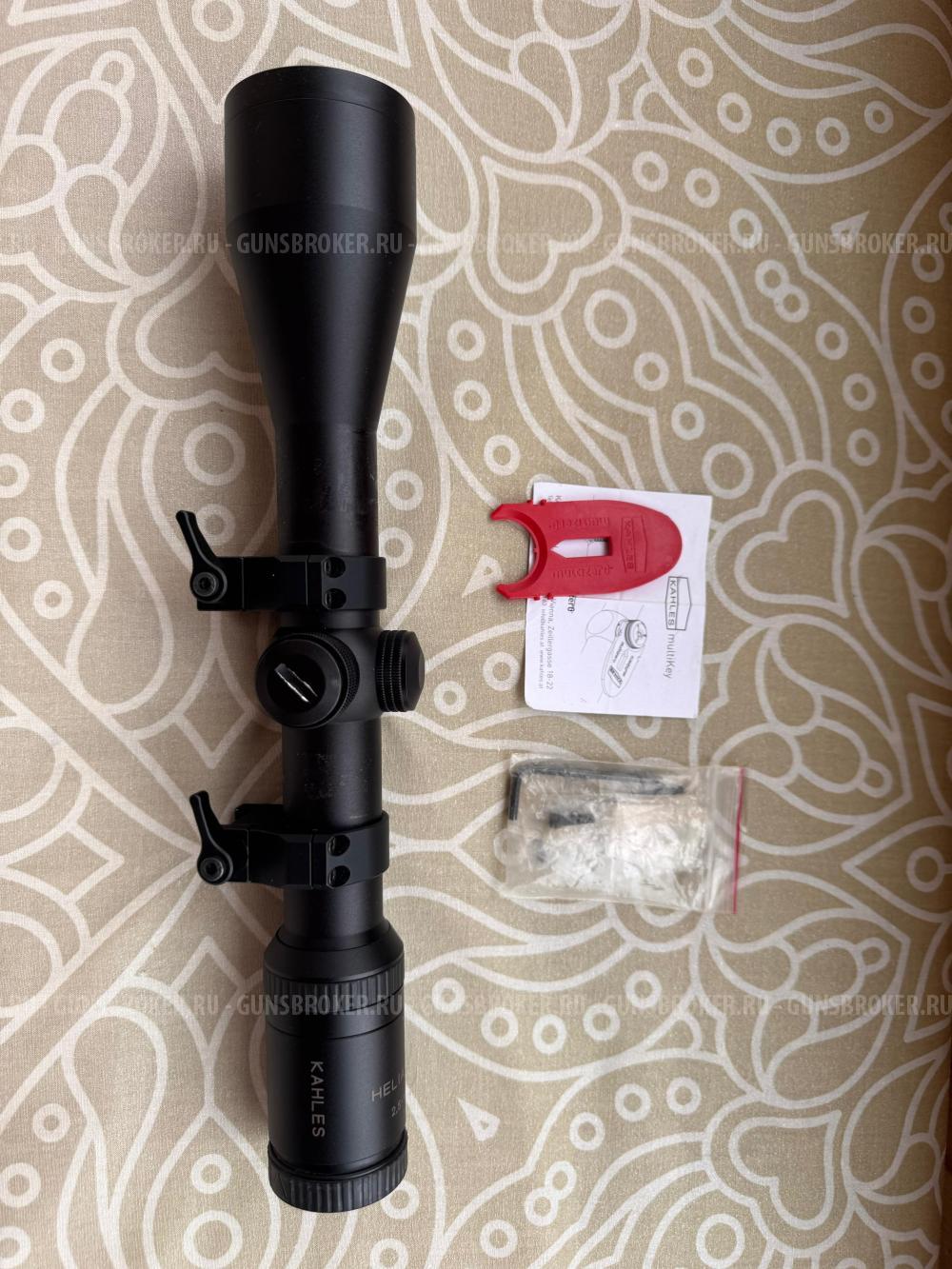 Оптический прицел Kahles Helia CSX 2,5-10X50 + кольца Luman