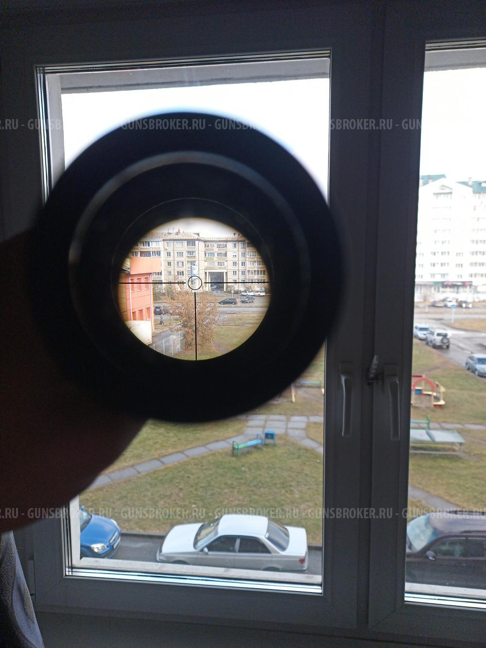 Оптический прицел Konus Pro M-30 1-6x24 c кольцами viwer