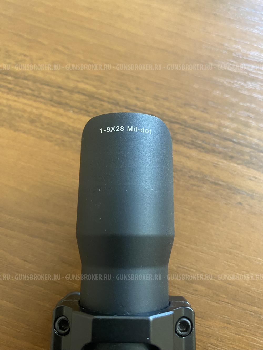 Оптический прицел Leapers Accushot T8 Tactical 1-8x28