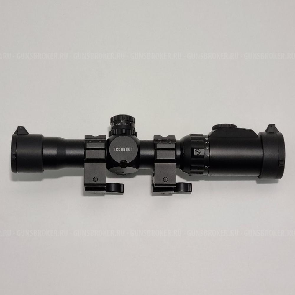 Оптический прицел Leapers UTG 1-8x28 Accushot T8 Tactical, сетка MilDot