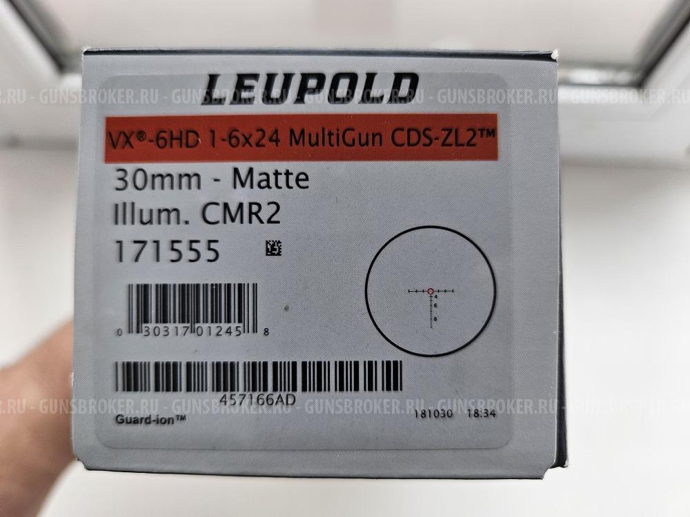 Оптический прицел Leupold VX-6HD 1-6x24 с подсветкой 