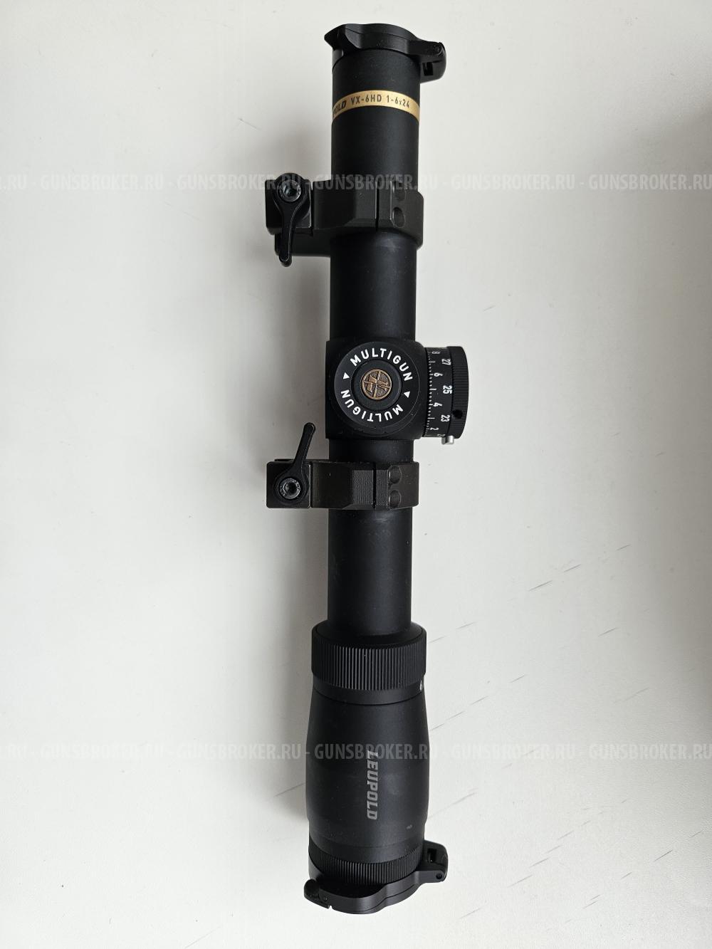 Оптический прицел Leupold VX-6HD 1-6x24 с подсветкой 