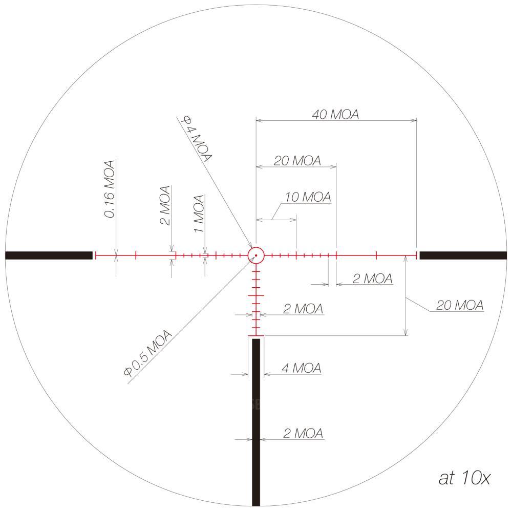 Оптический прицел march 5-50х56