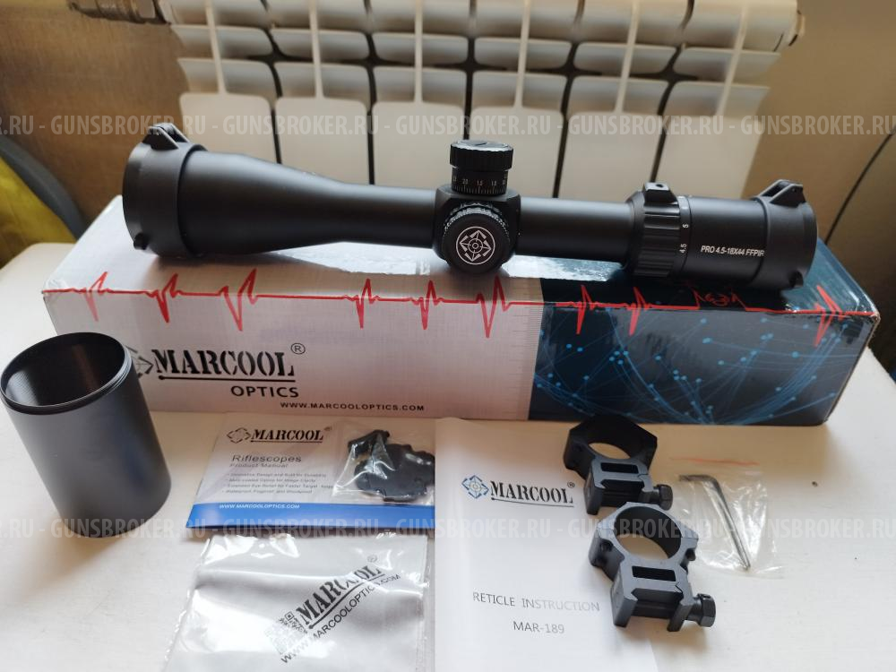 Оптический прицел MARCOOL ALT PRO 4,5-18x44 FFP IR 