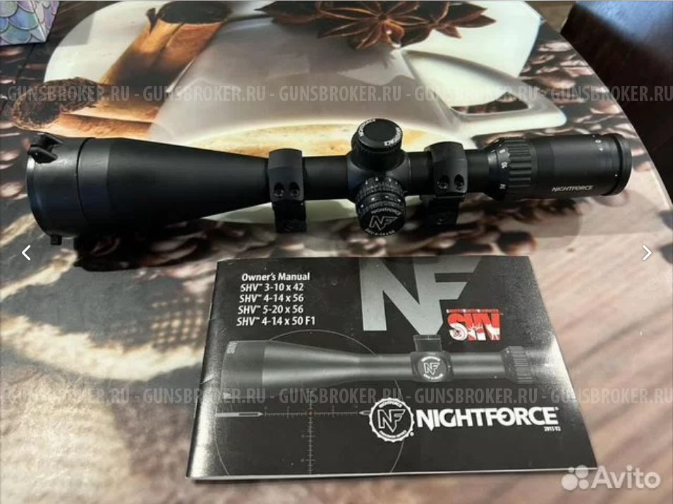 оптический прицел NightForce 4-14х56 SHV