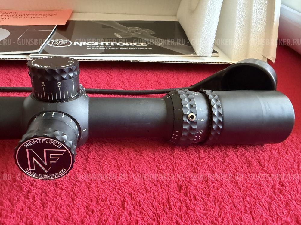 Оптический прицел nightforce NXS 5.5-22X50 NP-R1