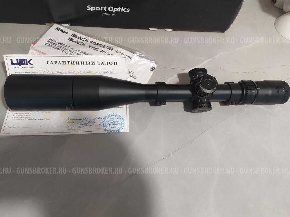 Оптический прицел Nikon Black X-1000 4-16x50SF X-MOA