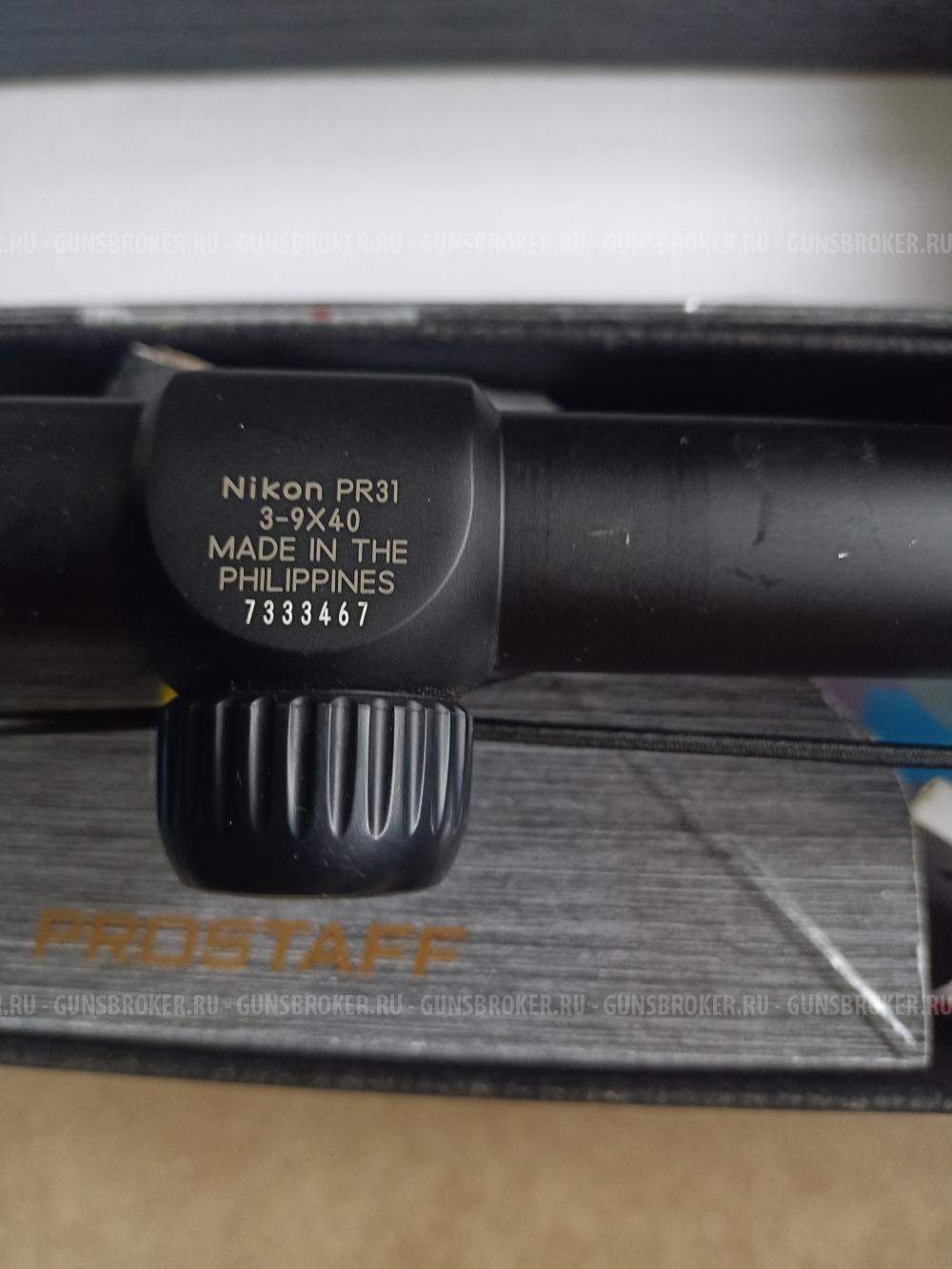 Оптический прицел Nikon Prostaff 3-9-40