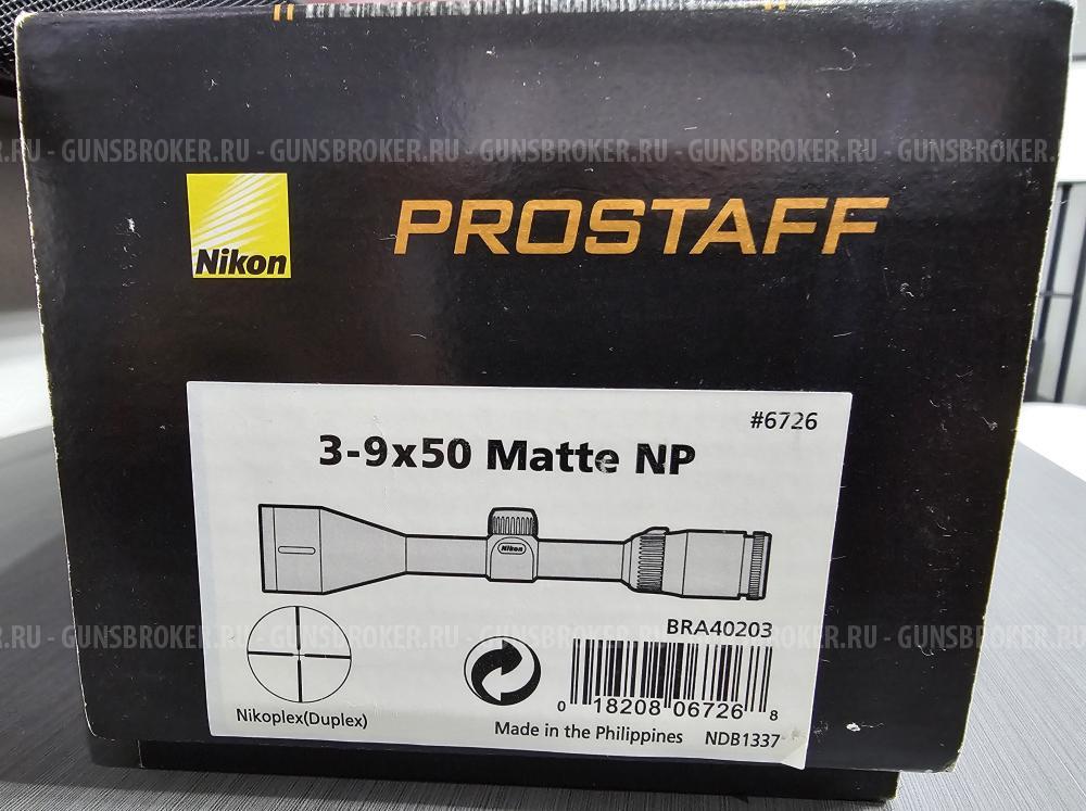 Оптический прицел Nikon Prostaff 3-9x50 Matte NP (#6726) в состоянии нового + моноблок Wea