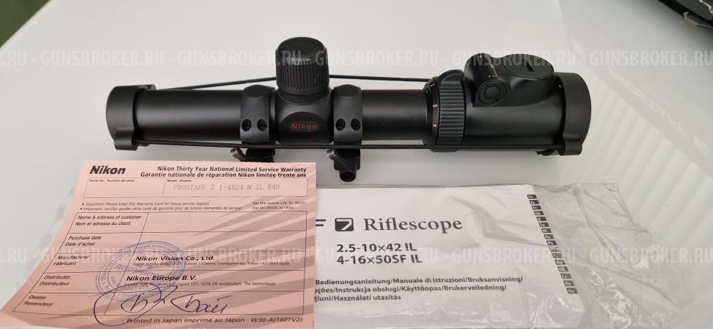 Оптический прицел Nikon prostaff 7 1-4×24