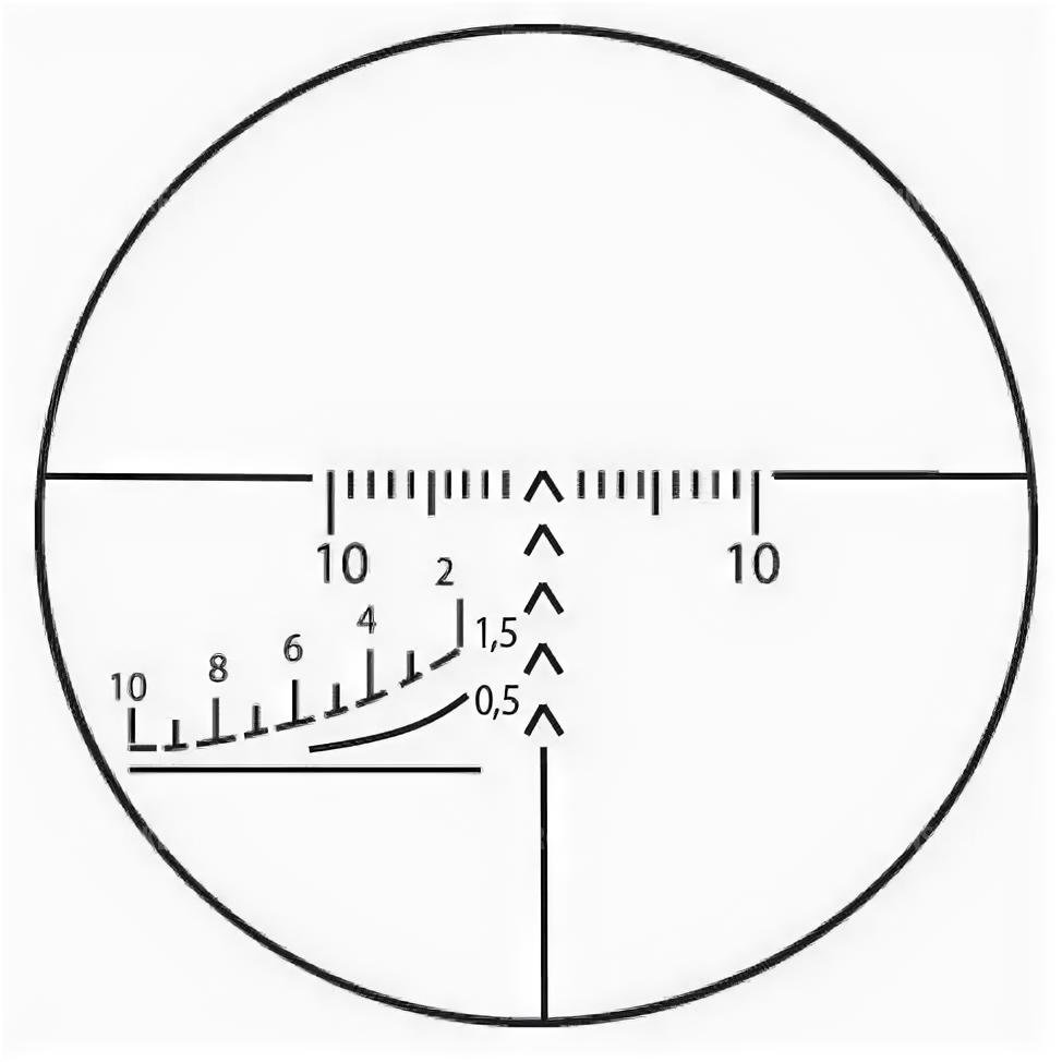 Оптический прицел ПОСП  8х42 с подсветкой (для СВД, Тигра, СКС)