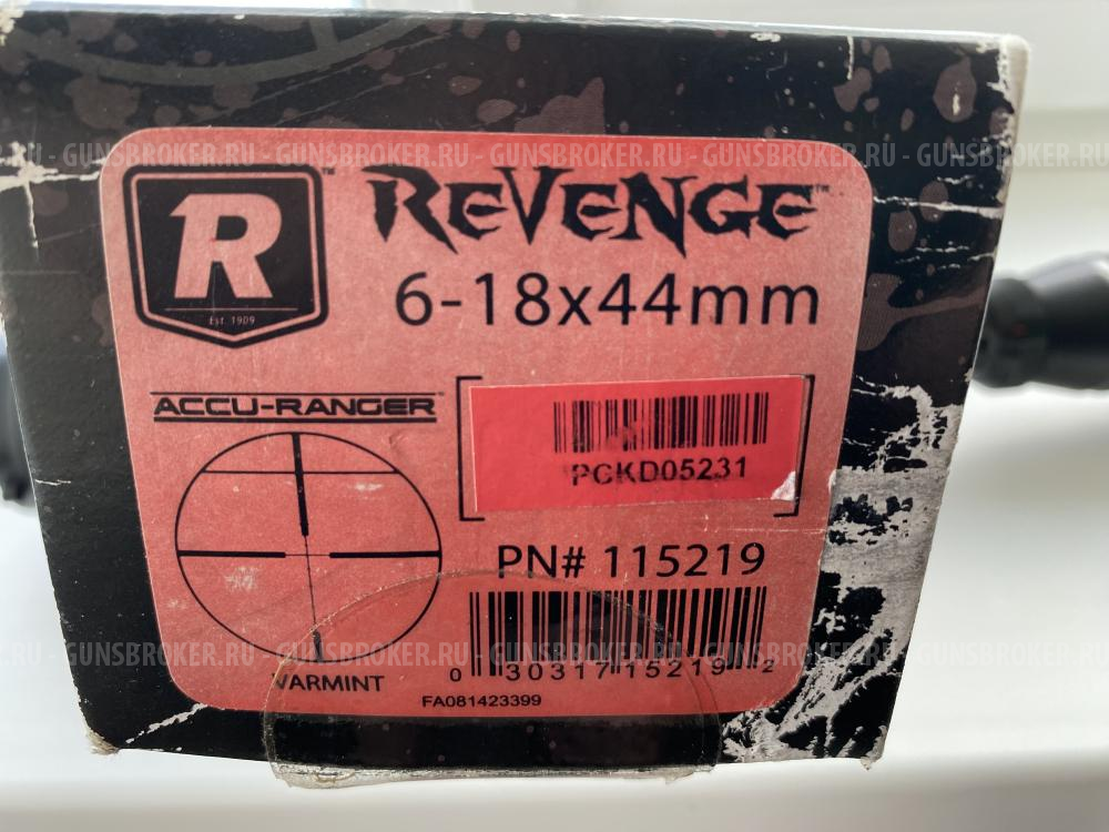 Оптический прицел Redfield Revenge 6-18x44 AO ABC (R:Accu-Ranger Varmint)