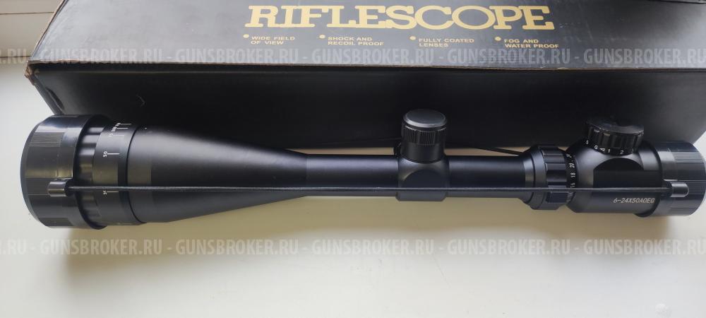 Оптический прицел Rifle 6-24x50 с подсветкой