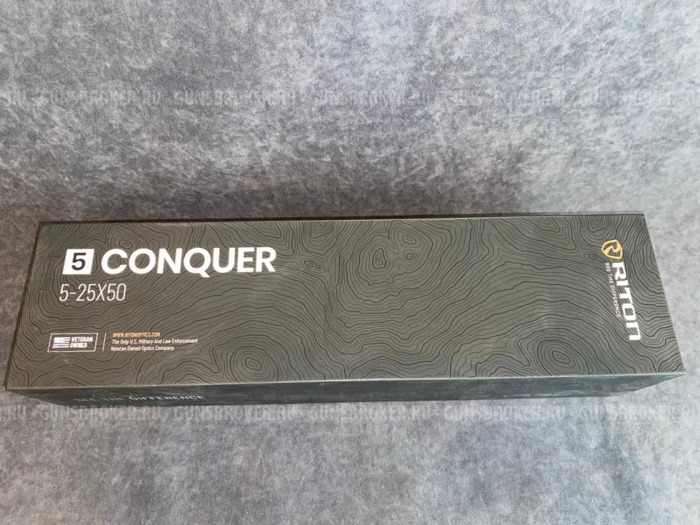 Оптический прицел RITON 5 CONQUER 5-25×50 MOA