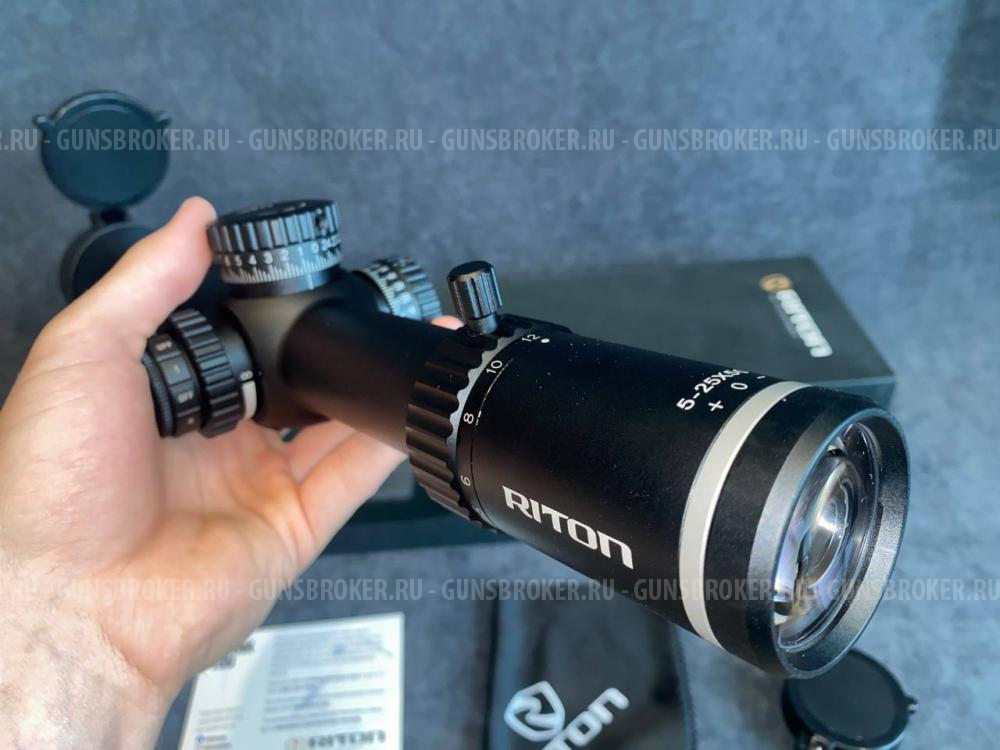 Оптический прицел RITON 5 CONQUER 5-25×50 MOA