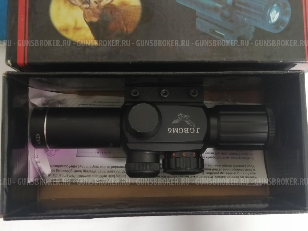 Оптический прицел с лцу