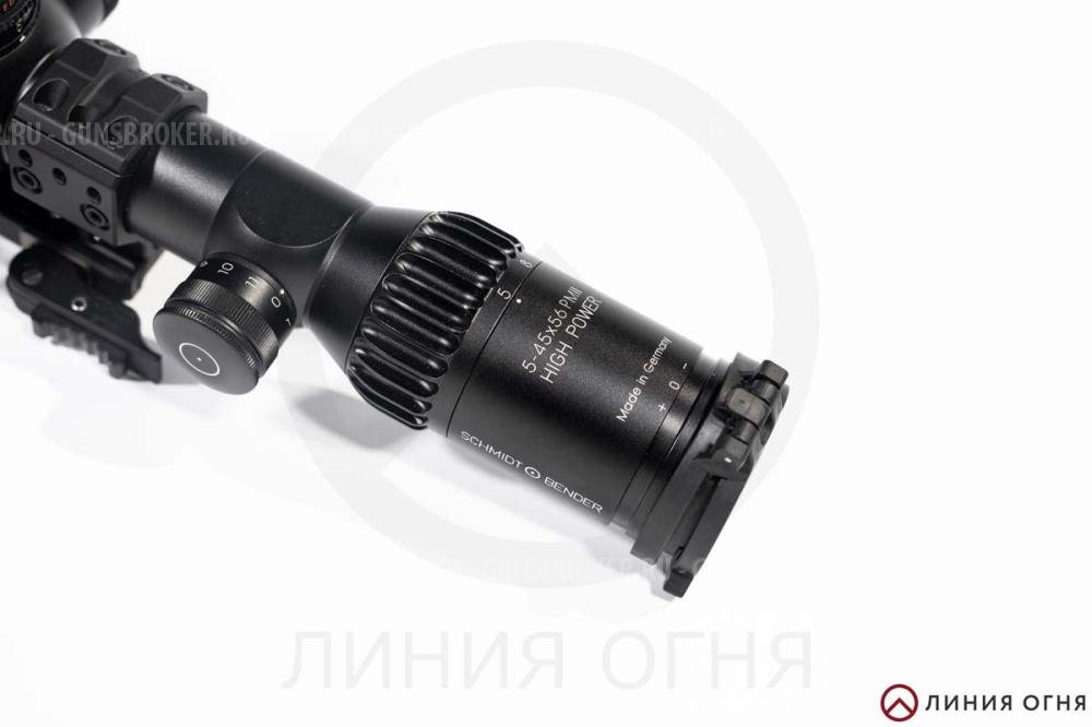Оптический прицел Schmidt&Bender 5-45х56 PM II High Power + кронштейн Spuhr QDP-4602