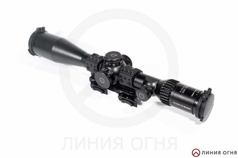 Оптический прицел Schmidt&Bender 5-45х56 PM II High Power + кронштейн Spuhr QDP-4602