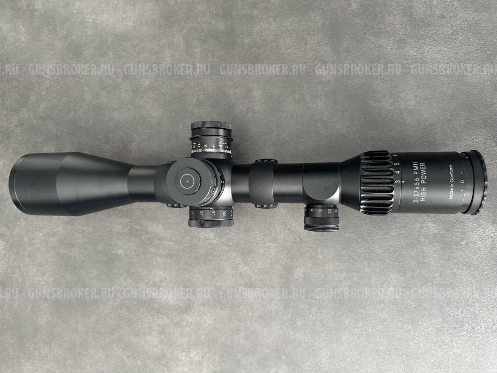 Оптический прицел SCMIDT BENDER 3-27x56 PMll 1/4 MOA. LP P4FL-MOA.Состояние нового,на охот