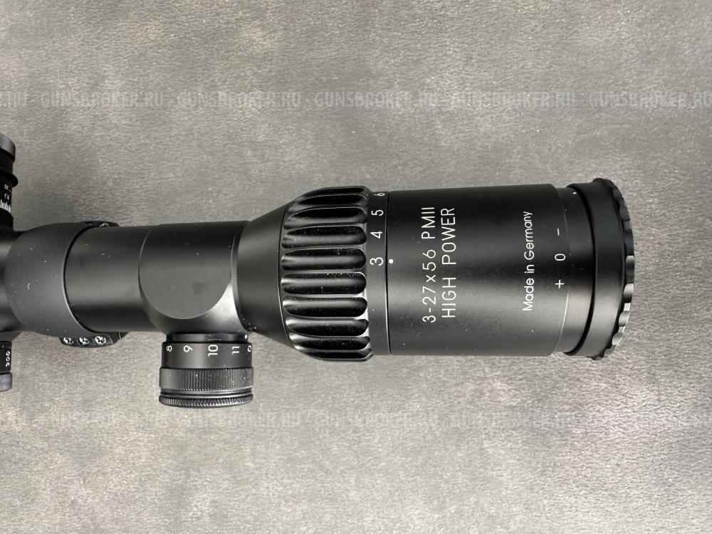 Оптический прицел SCMIDT BENDER 3-27x56 PMll 1/4 MOA. LP P4FL-MOA.Состояние нового,на охот