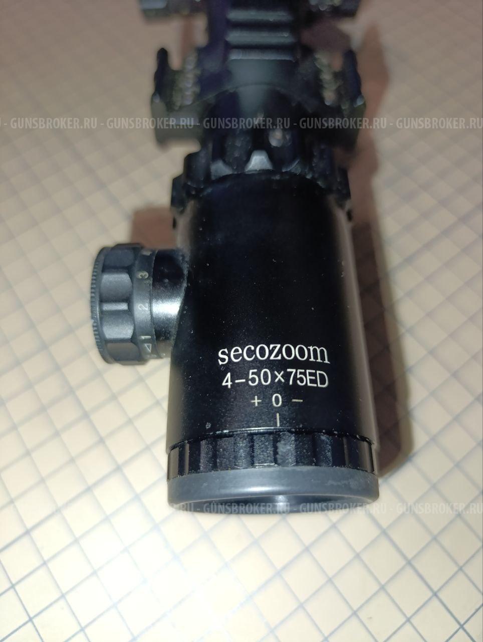 Оптический прицел secozoom 4-50x75 ED