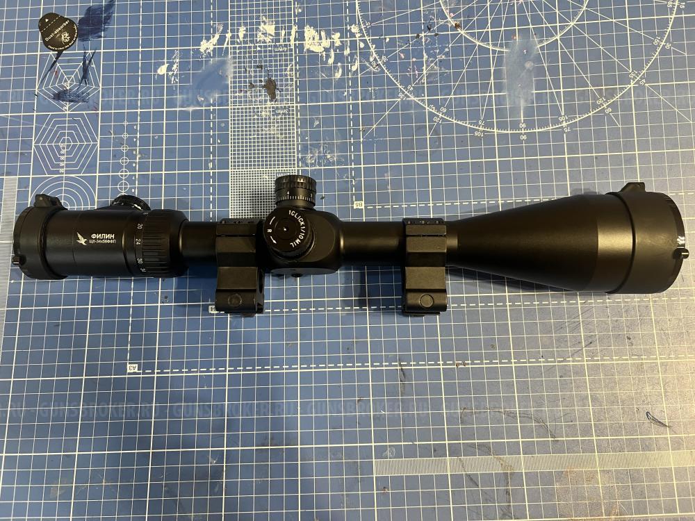 Оптический прицел Щ 8-34х56 ФФП "ФИЛИН" он же Athlon Optics Argos BTR 8-34x56 APMR FFP MIL