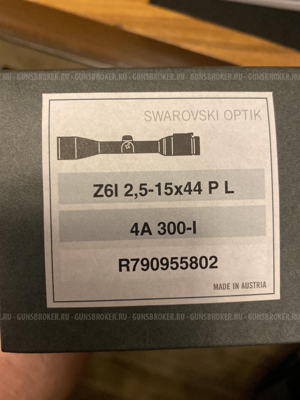 Оптический прицел Swarovski Z6I 2,5-15x44 P L 4A 300I