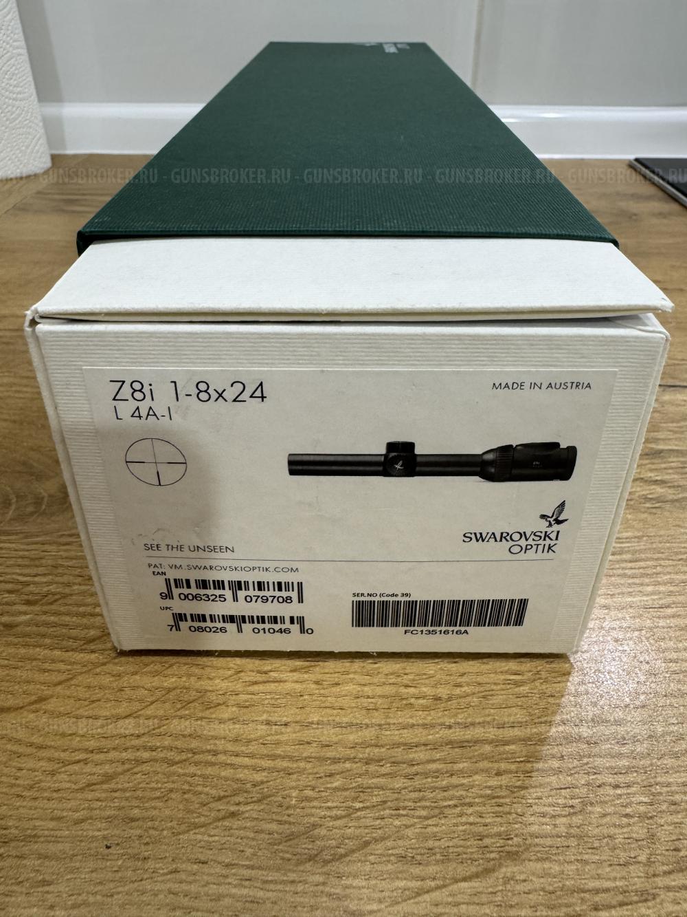 Оптический прицел Swarovski Z8i 1-8x24 L4A-I