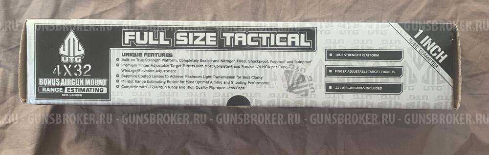 Оптический прицел UTG LEAPERS 4x32 (Mil Dot, 25,4 mm) SCP-U432FD