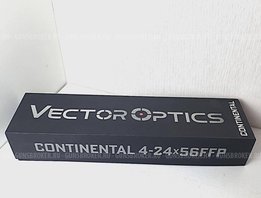 Оптический прицел Vector Optics 34мм FFP Continental x6 4-24x56