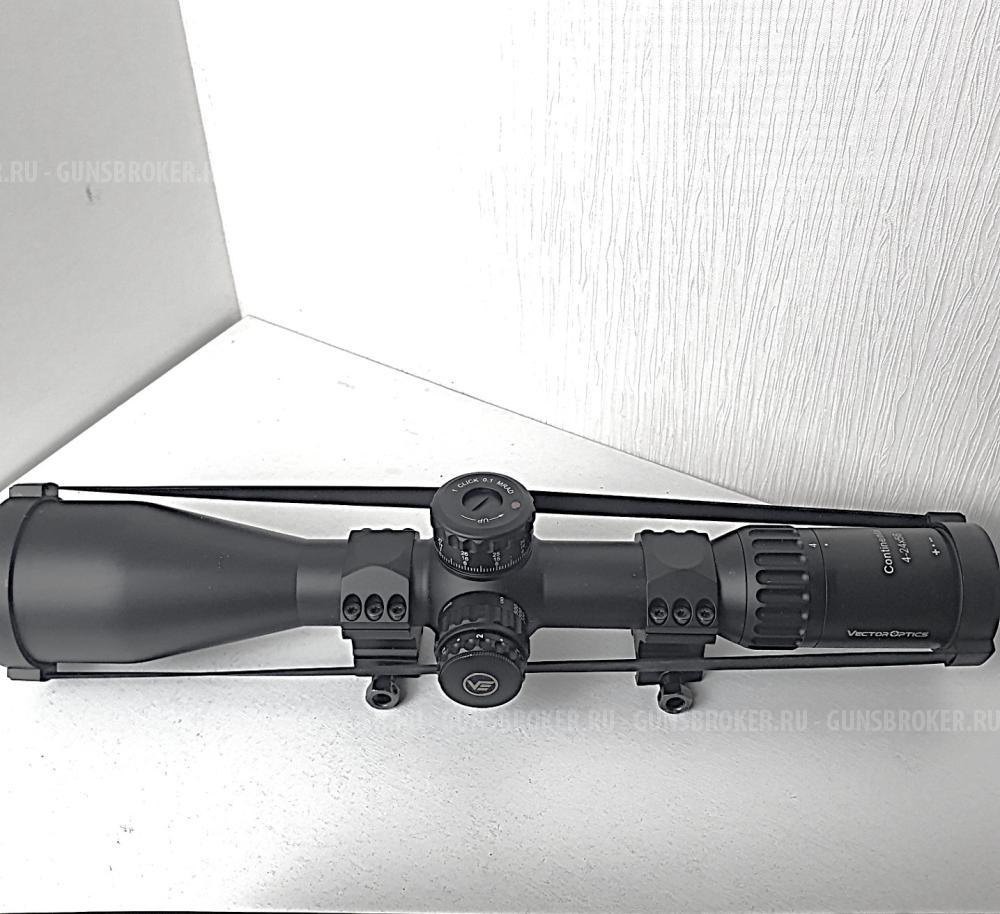 Оптический прицел Vector Optics 34мм FFP Continental x6 4-24x56