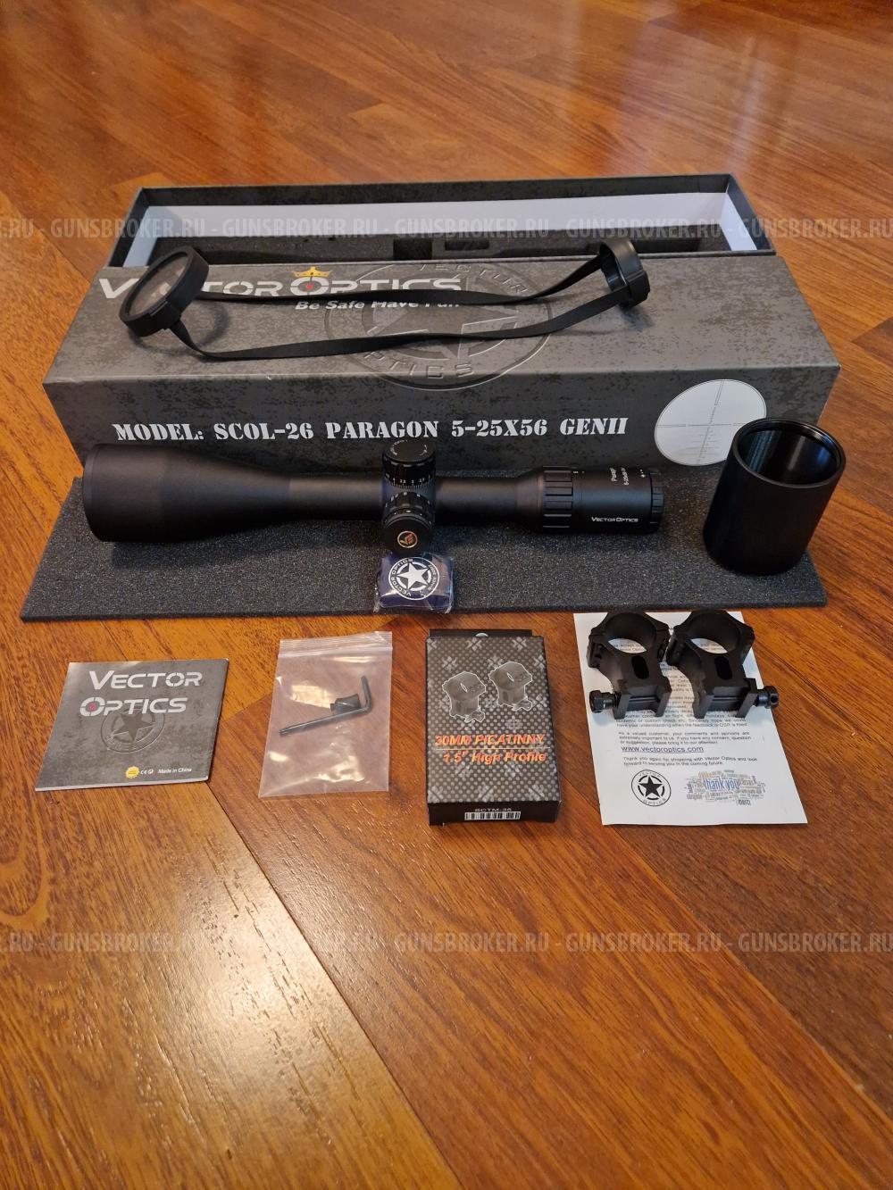 Оптический прицел Vector Optics 5-25×56