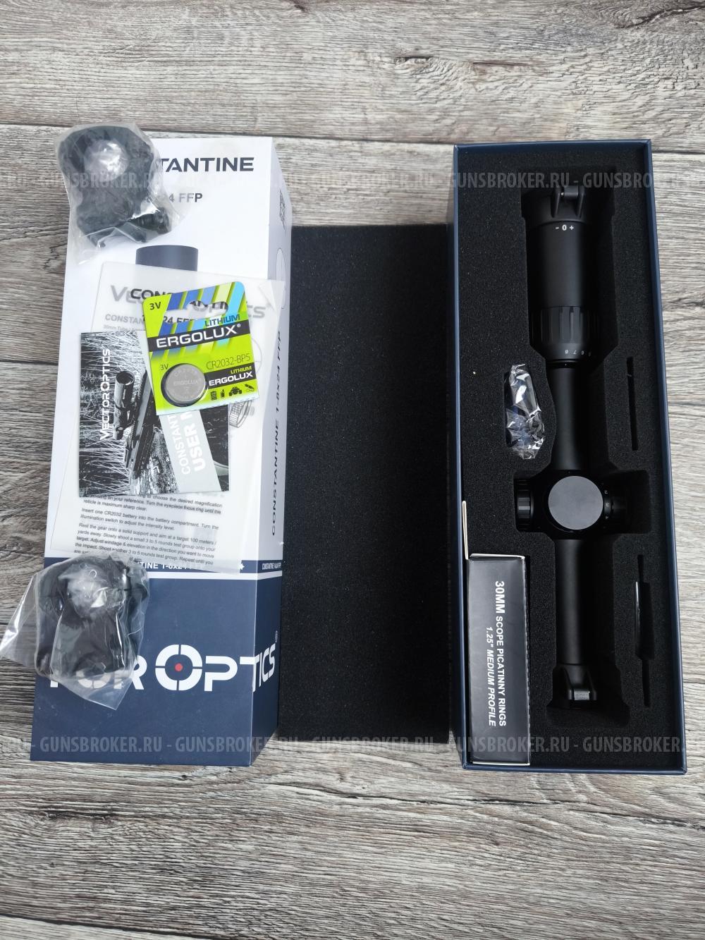 Оптический прицел Vector optics constantine FFP