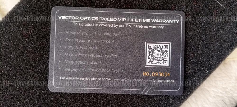 Оптический прицел Vector Optics Continental 1-10x28 ED FFP