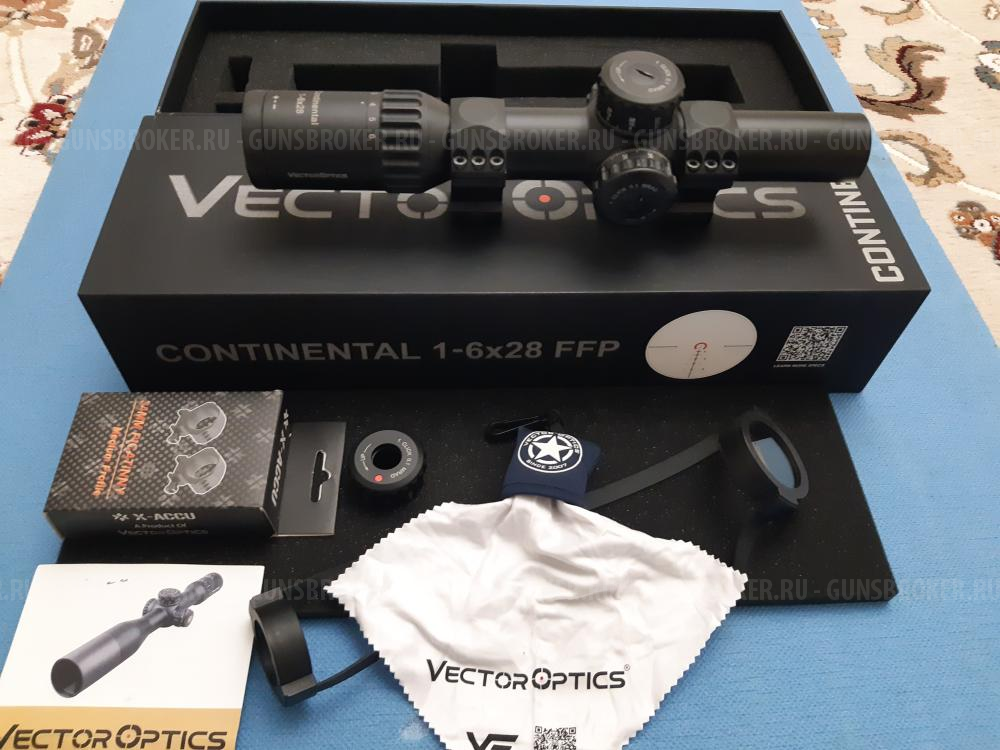 Оптический прицел vector optics continental 1-6×28