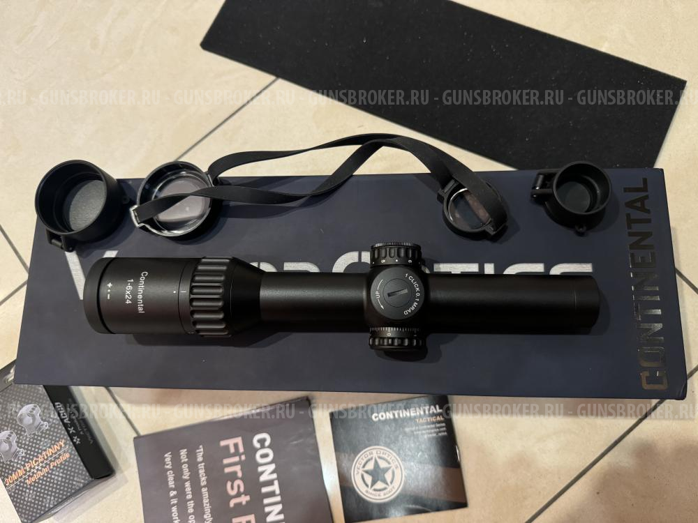 Оптический прицел Vector Optics Continental 1-6x24