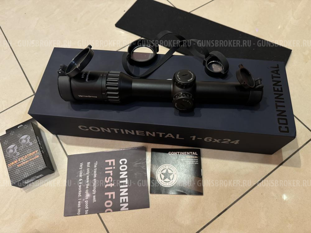 Оптический прицел Vector Optics Continental 1-6x24