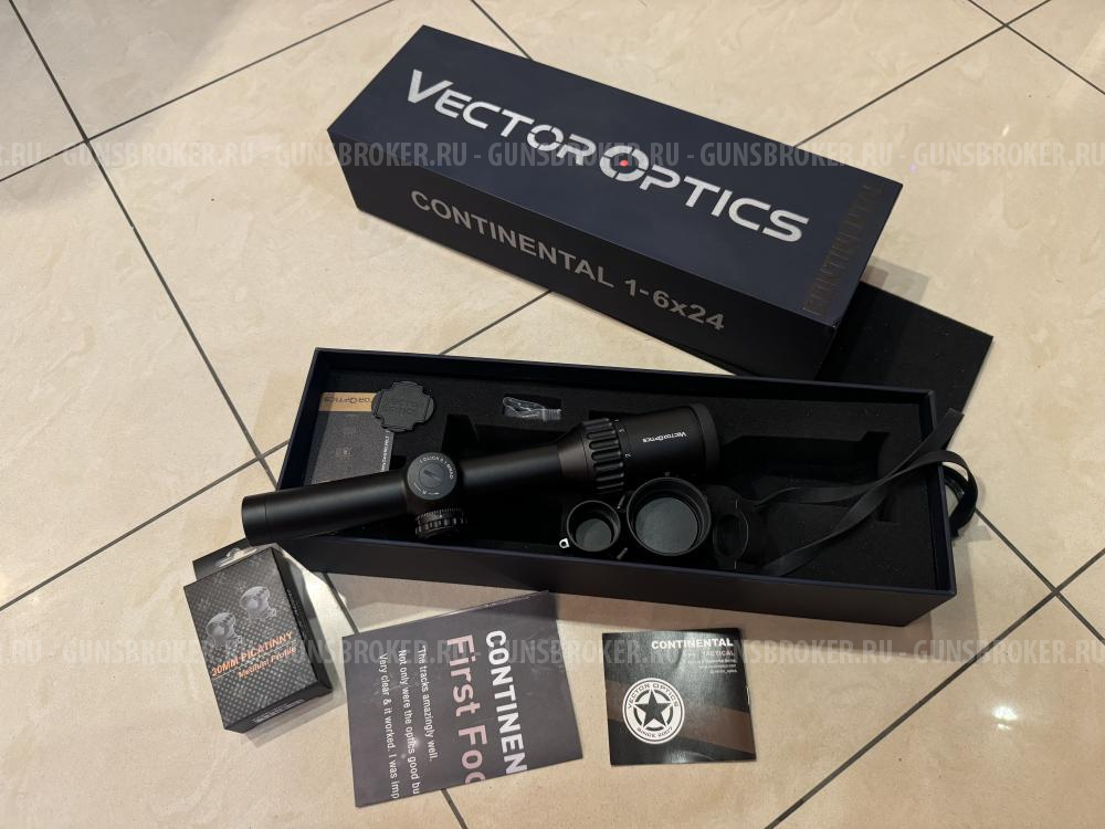 Оптический прицел Vector Optics Continental 1-6x24