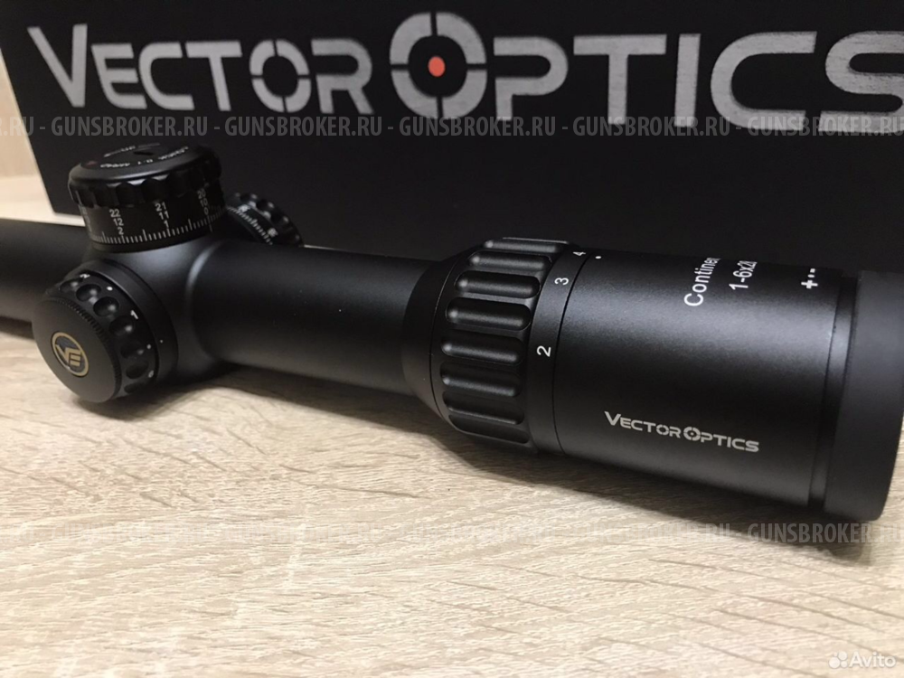 Оптический прицел Vector Optics Continental 1-6x28 Tactical FFP 