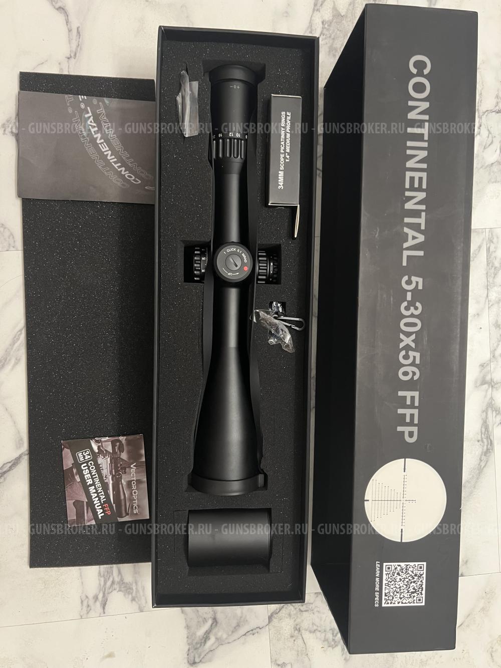 Оптический прицел Vector Optics Continental 5-30x56 FFP