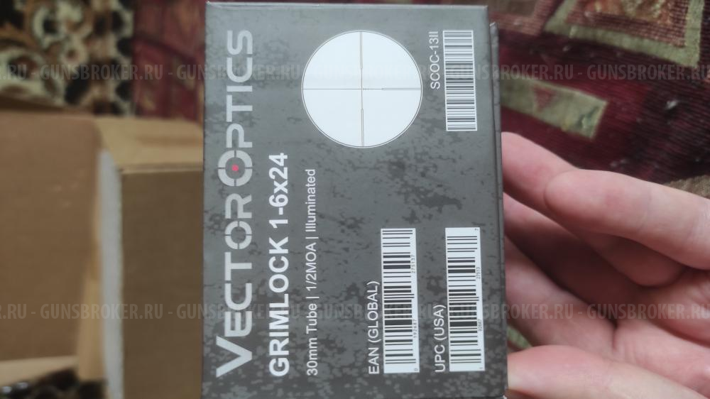 Оптический прицел Vector Optics GRIMLOCK 1-6x24 (30 мм) 