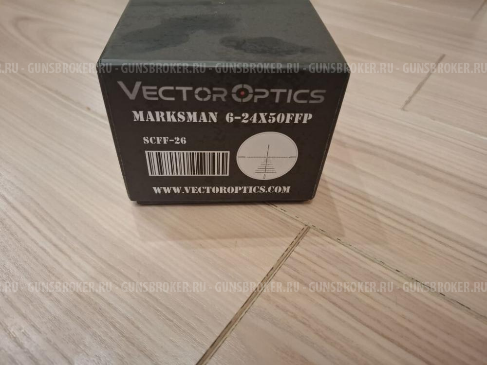 Оптический прицел VECTOR OPTICS MARKSMAN 6-24X50 FFP