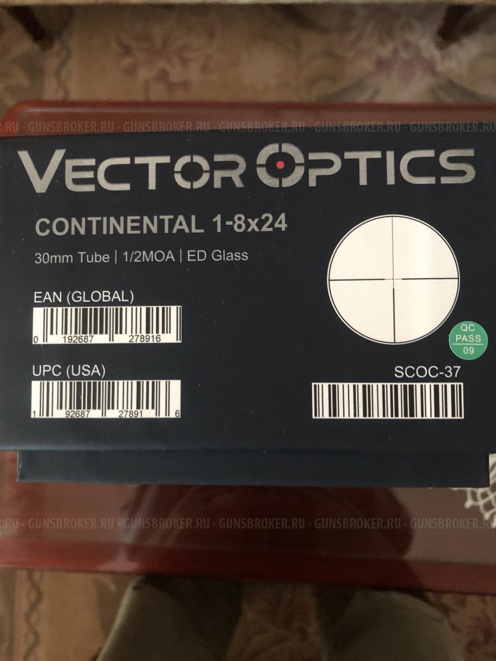 Оптический прицел VectorOptics Continental 1-8x24