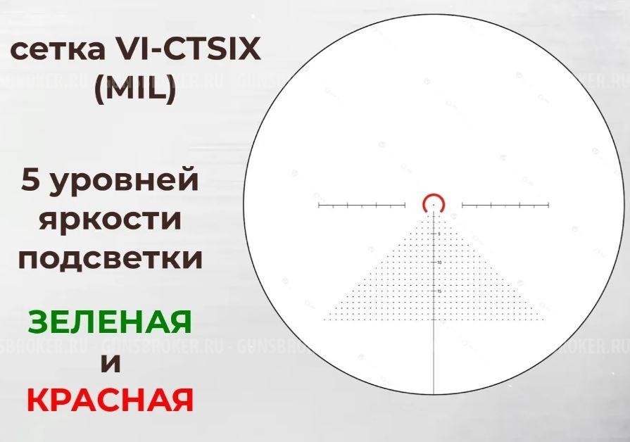 Оптический прицел VictOptics S6 1-6x24 lpvo