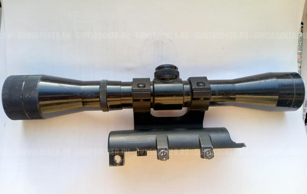 Оптический прицел Вомз Р4х32 с креплением к СКС