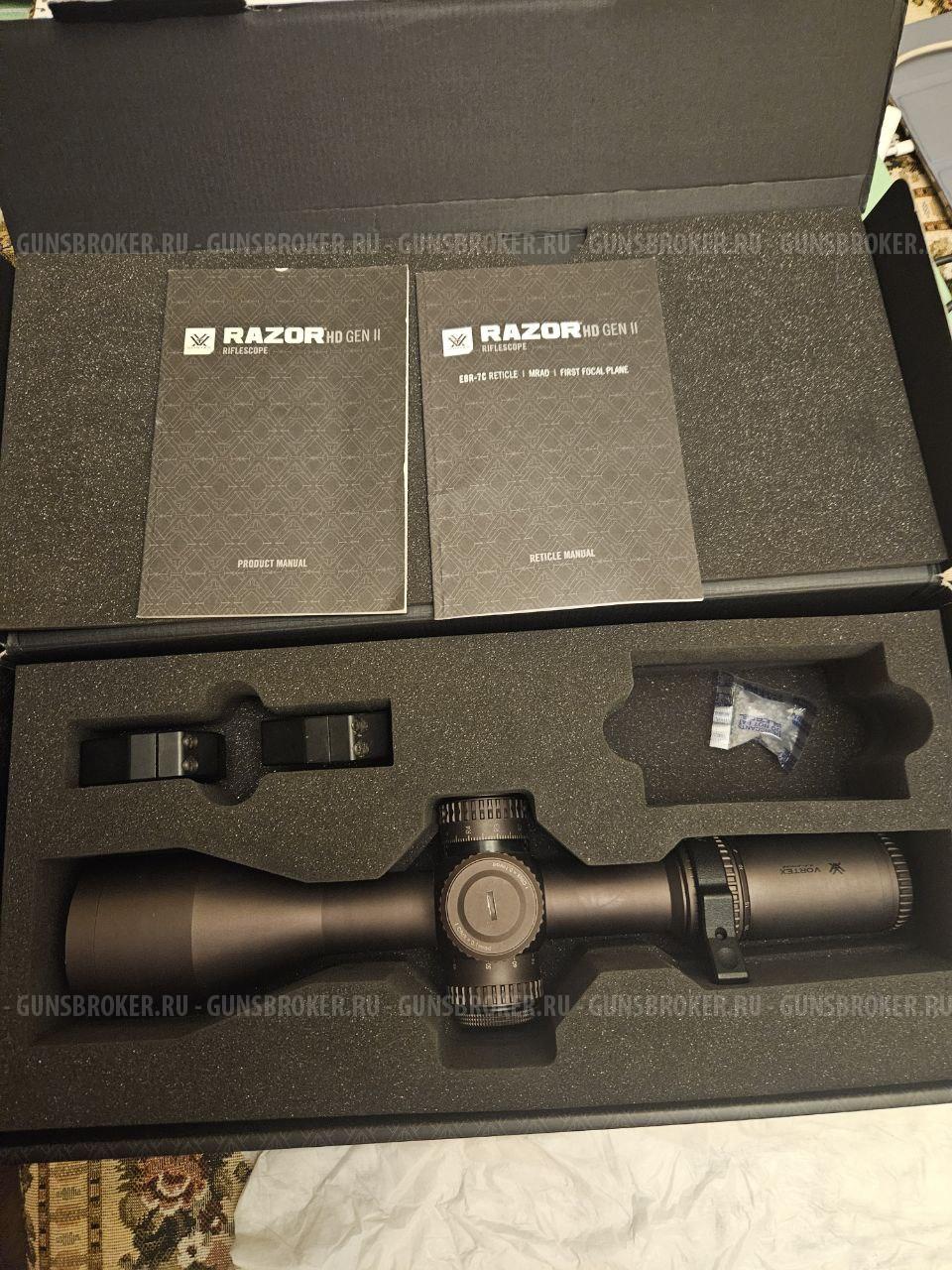 Оптический прицел Vortex Razor HD Gen II 4.5-27×56 FFP EBR- 7C