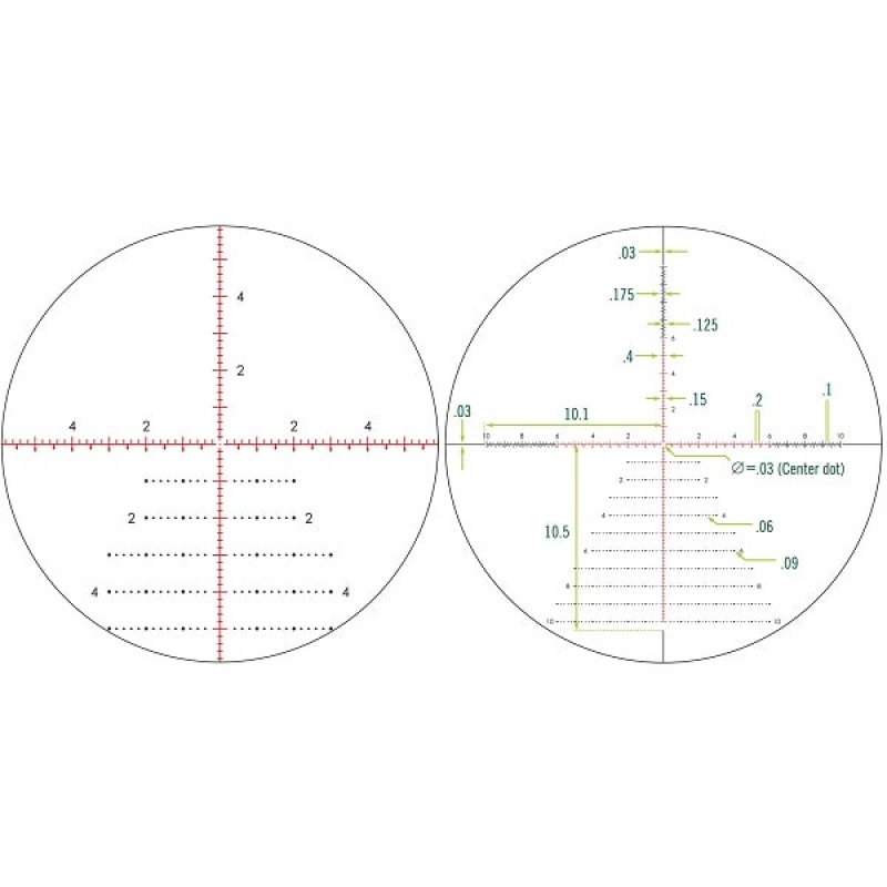 Оптический прицел Vortex Razor HD Gen III 6-36x56 FFP EBR-7D MRAD