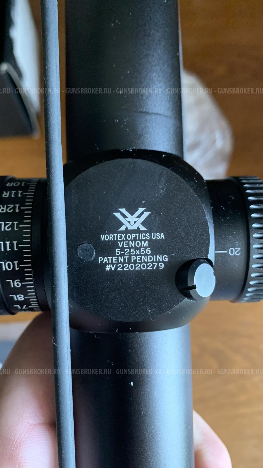 Оптический прицел Vortex Venom 5-25X56 FFP (EBR-7C MOA RETICLE)